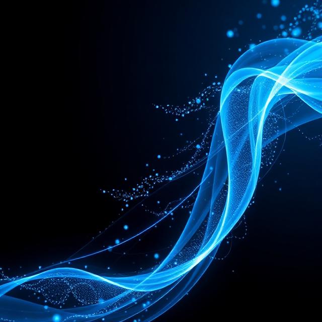 A luminous ribbon under tension representing compounding market risk.